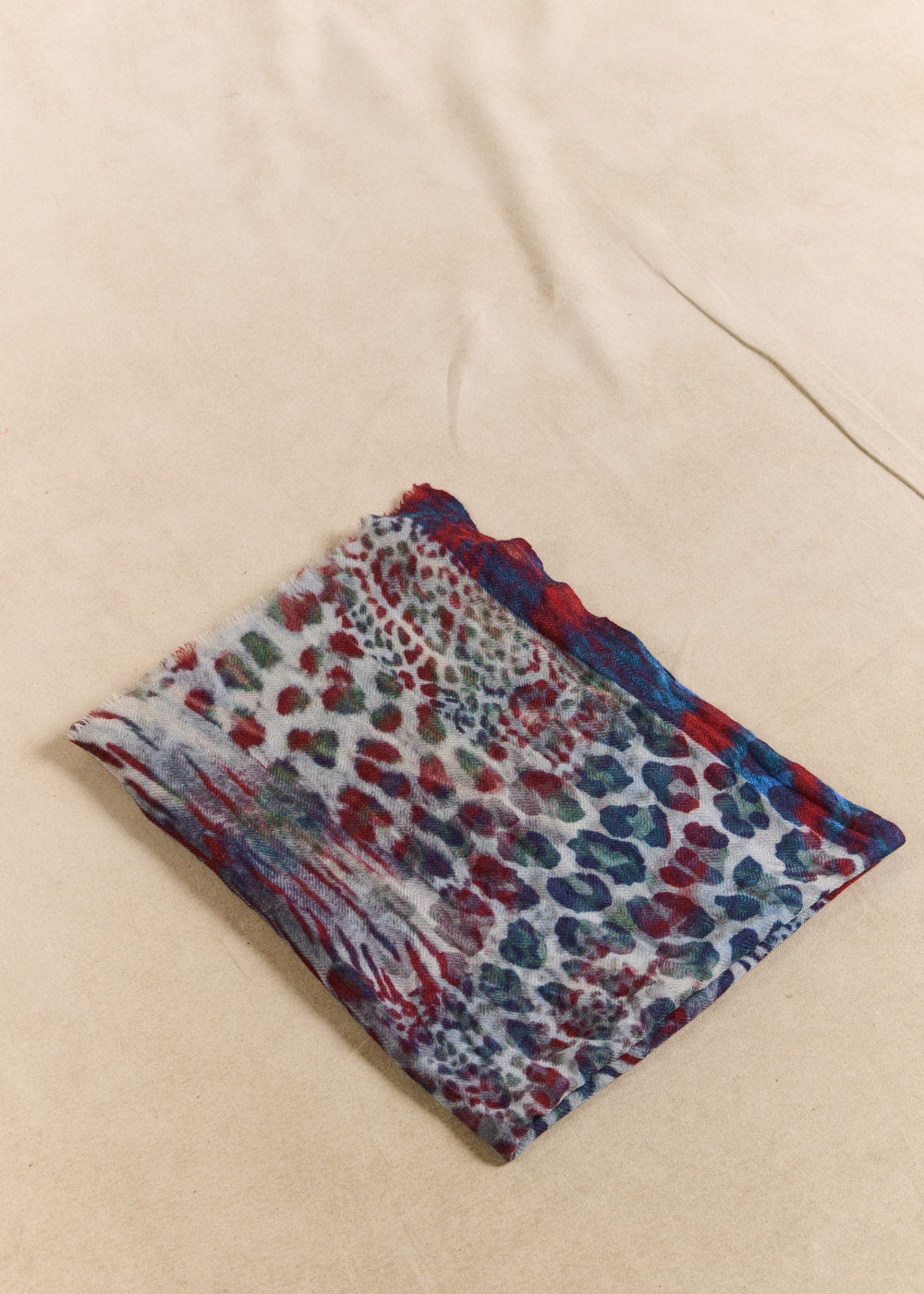 Foulard laine imprimé animalier - Sud Express - 1 - Sud Express