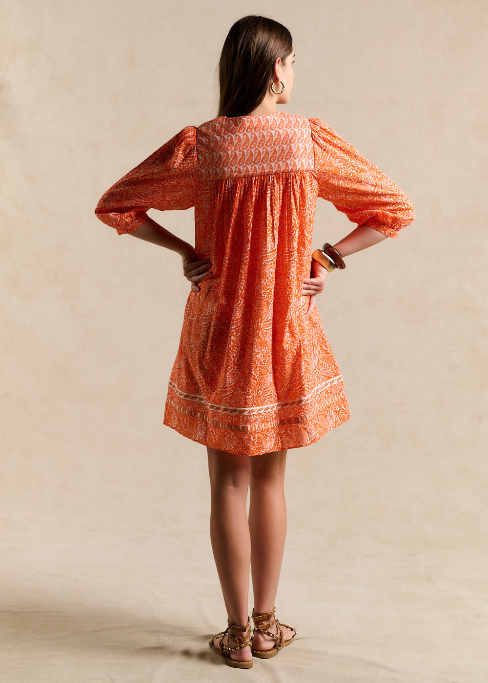 Robe courte imprimé floral - Sud Express - 3 - Sud Express