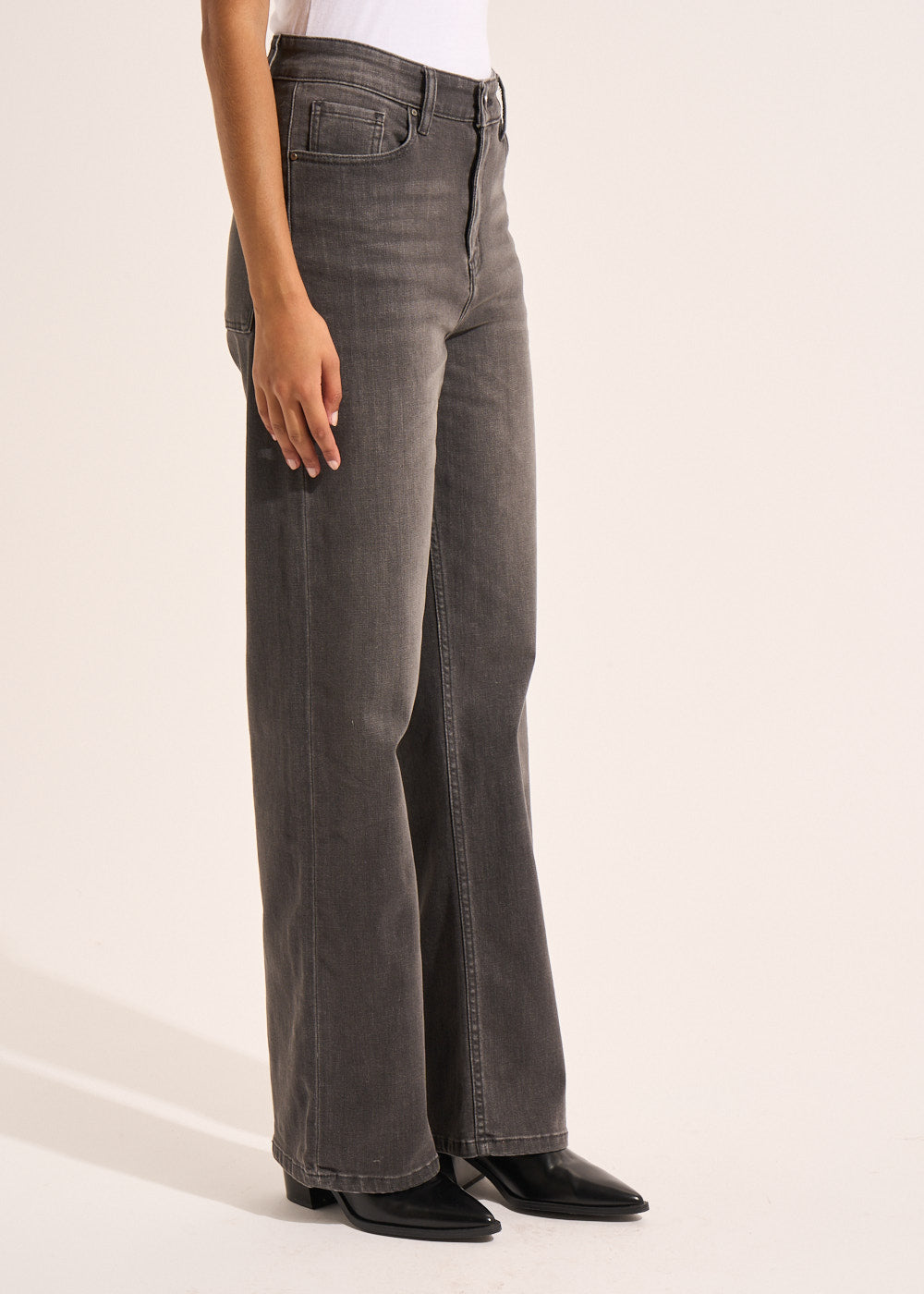Jean large taille haute - Sud Express - 5 - Sud Express