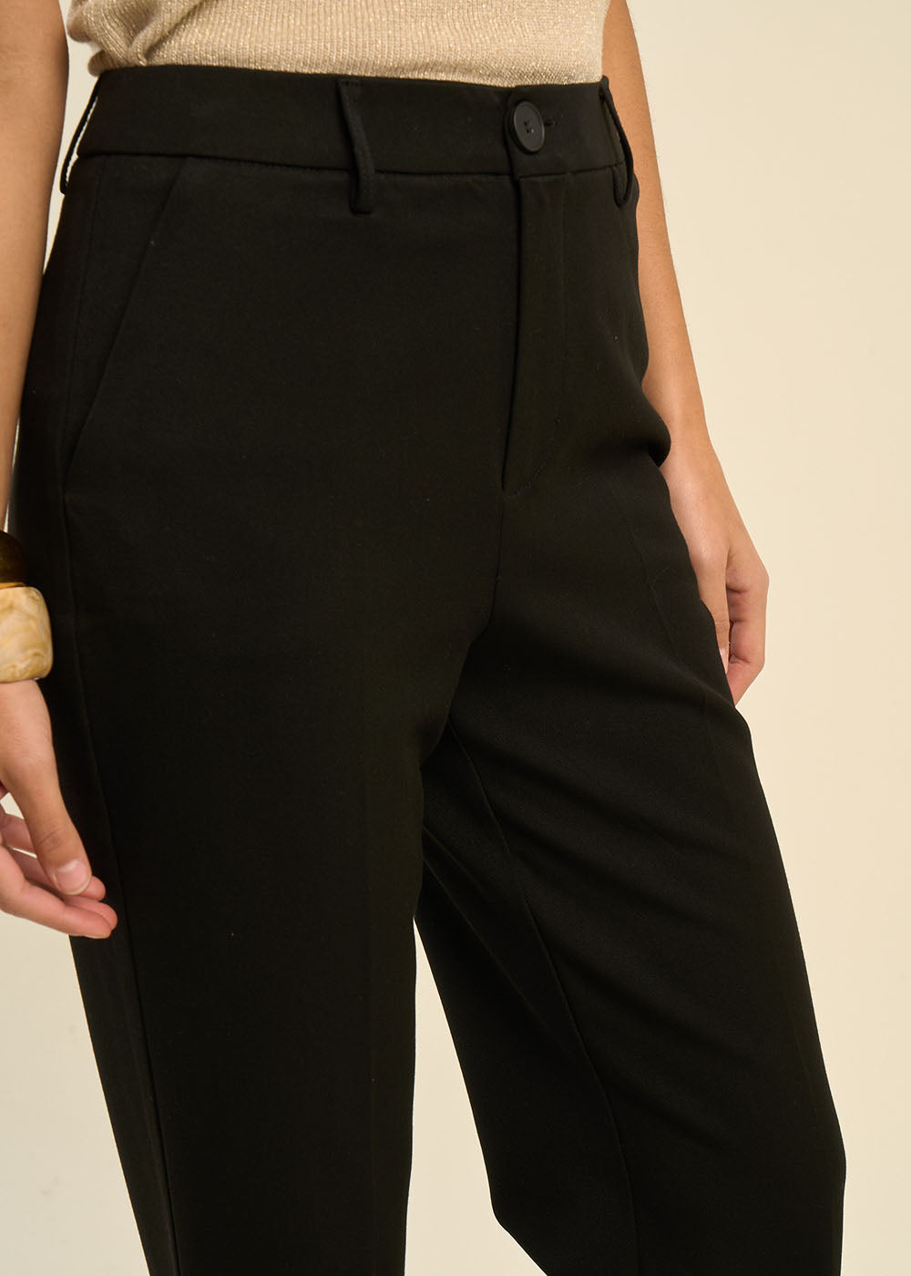 Pantalon de costume à taille haute - Sud Express - 7 - Sud Express