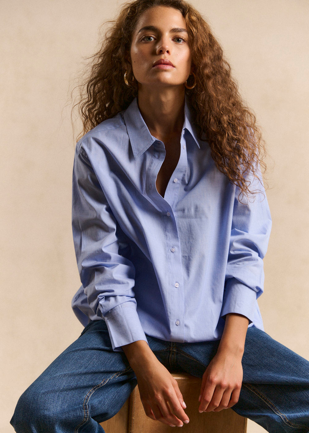Chemise coton oxford - Sud Express - 5 - Sud Express