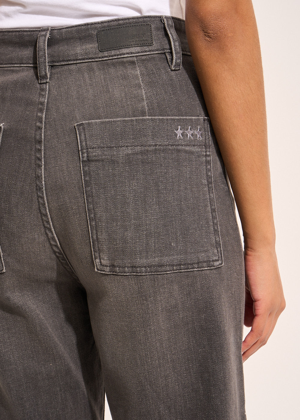 Jean large taille haute - Sud Express - 4 - Sud Express