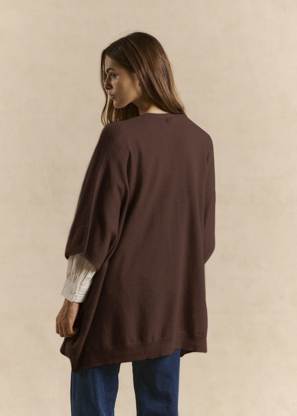 Cardigan oversize en cachemire - Sud Express - 3 - Sud Express