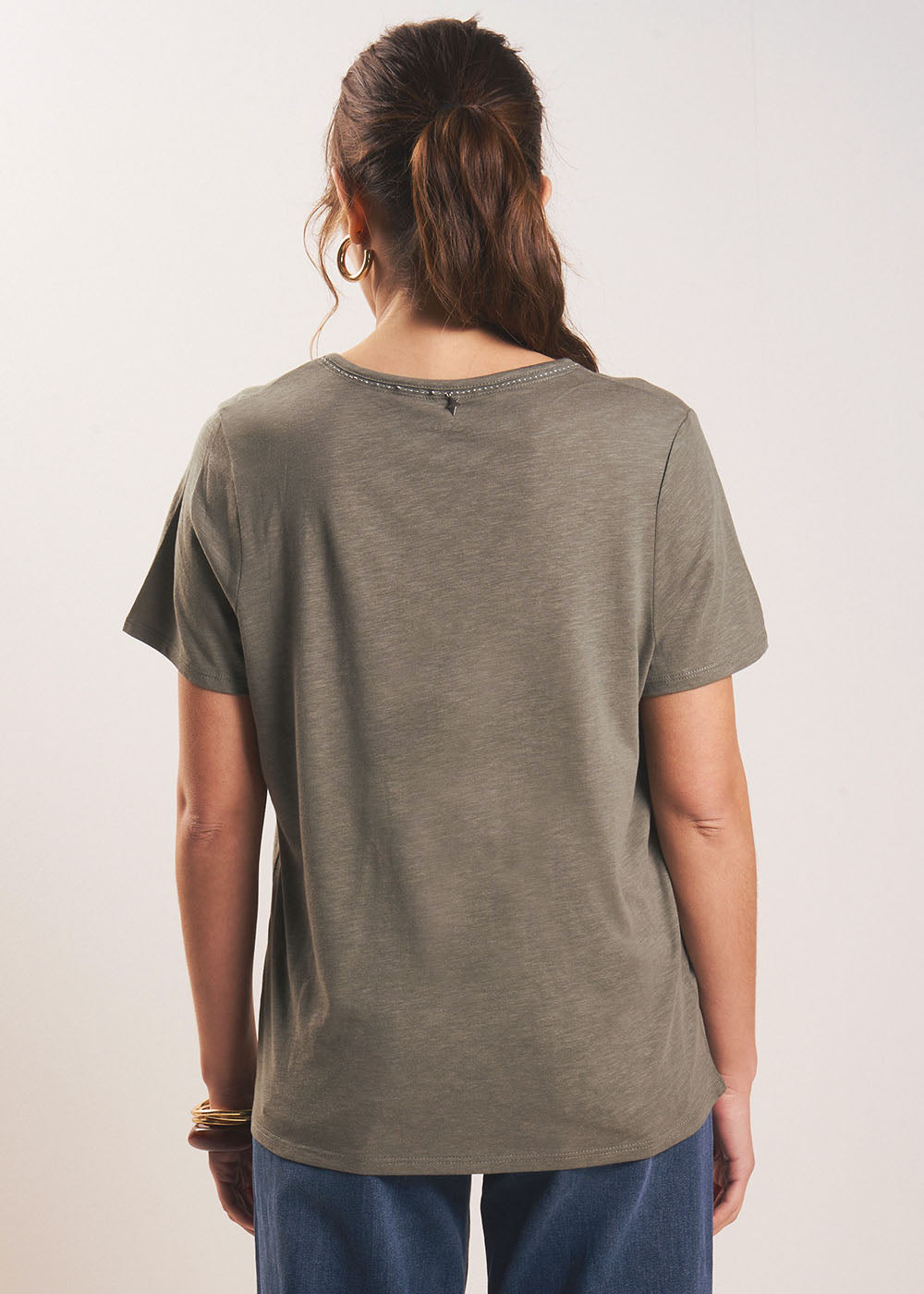 THEI T-shirt col V - 3 - Sud Express - Sud Express