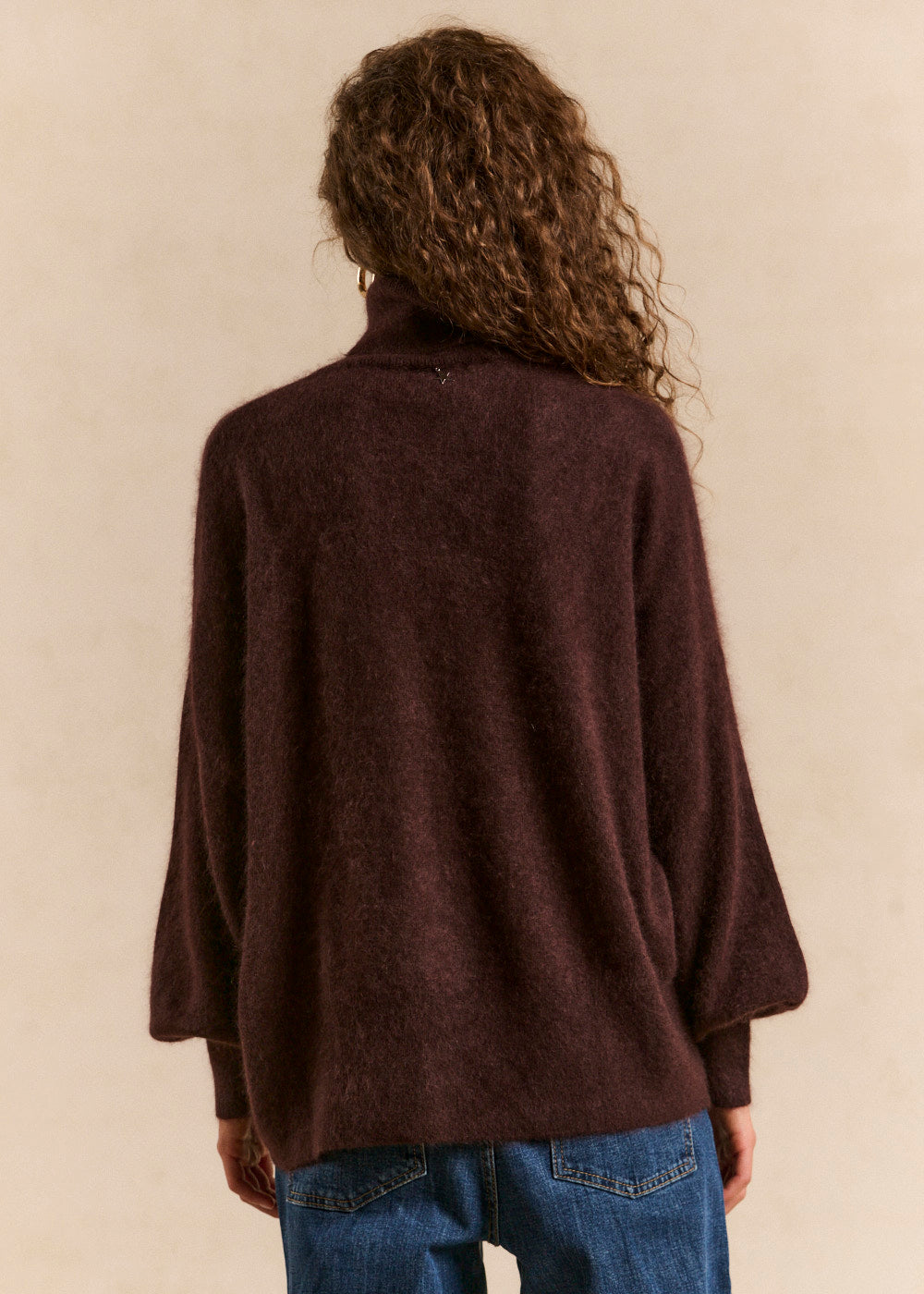 Loose-fitting turtleneck jumper - Sud Express - 3 - Sud Express