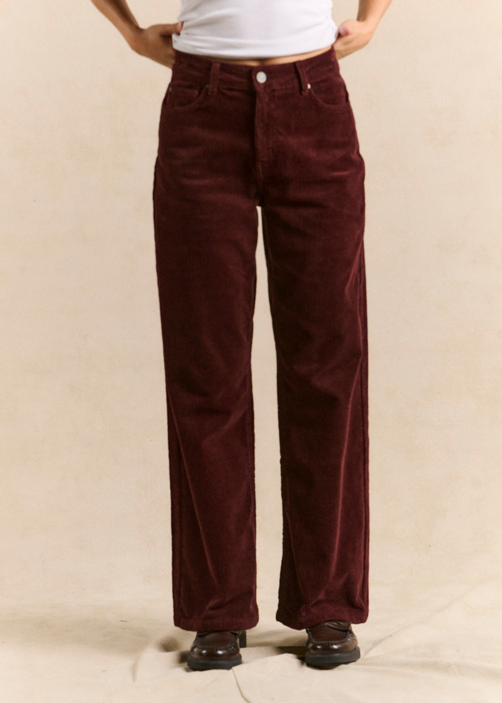 CHLOEVEL Pantalon wideleg en velours - 2 - Sud Express - Sud Express