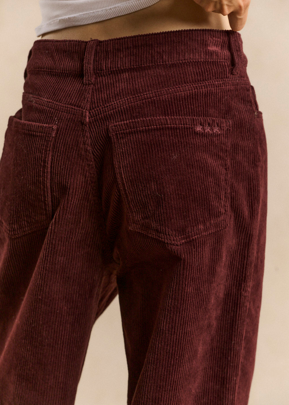 BILLYNI Pantalon velours coupe ballon - 4 - Sud Express - Sud Express