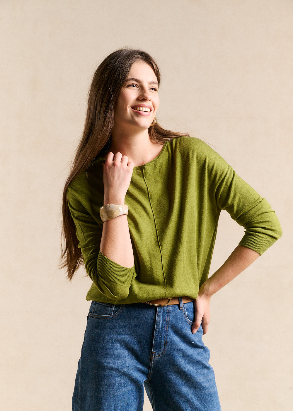 MANONA Pull col bateau oversize - 4 - Sud Express - Sud Express