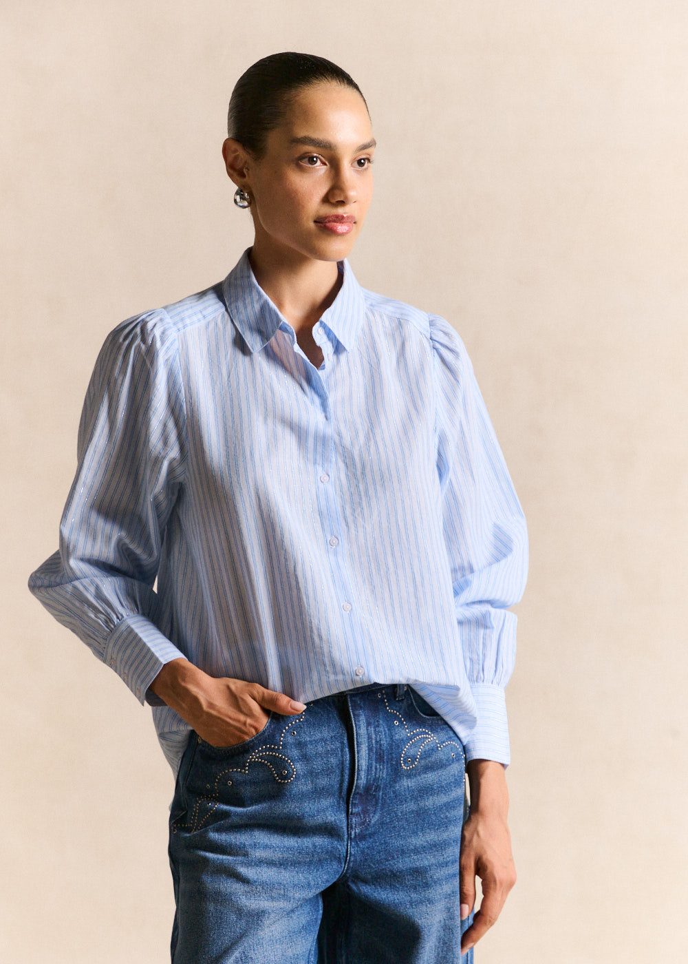 Chemise rayures - Sud Express - 4 - Sud Express