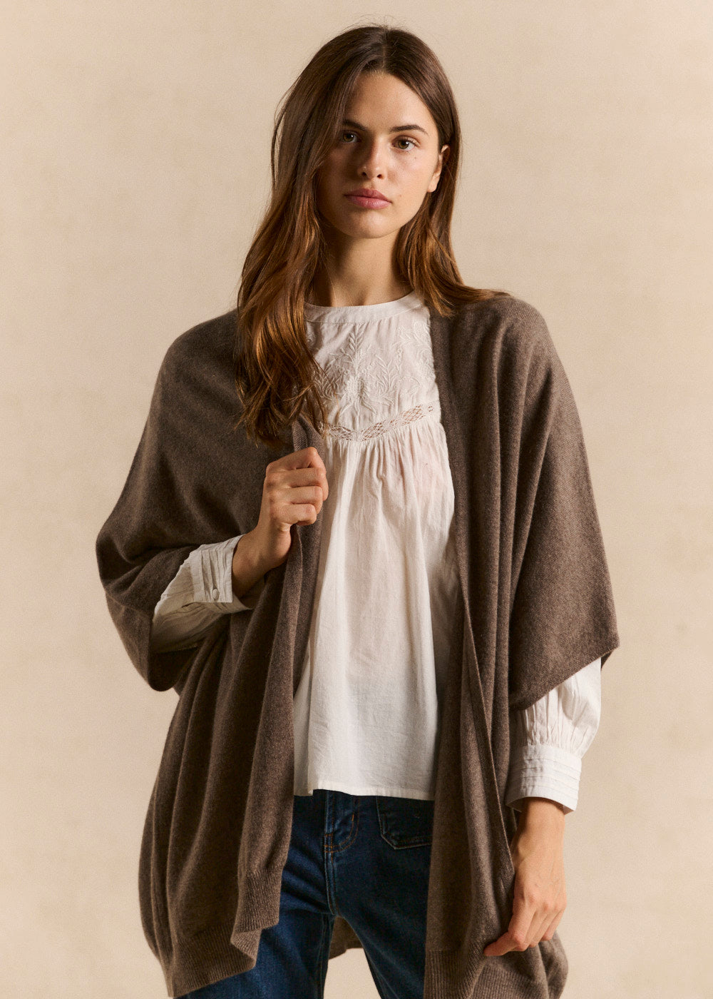 Cardigan oversize en cachemire - Sud Express - 4 - Sud Express