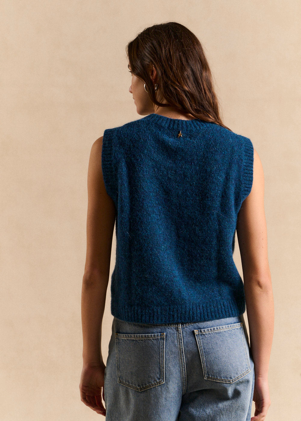 Alpaca Sleeveless Vest - Sud Express - 3 - Sud Express