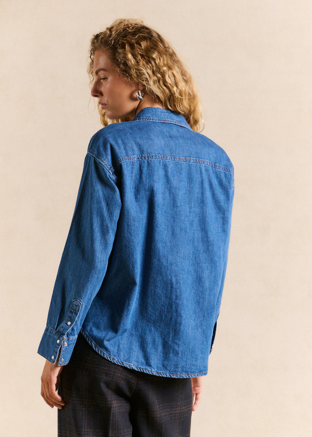 CURTIS Chemise demin ample - 3 - Sud Express - Sud Express