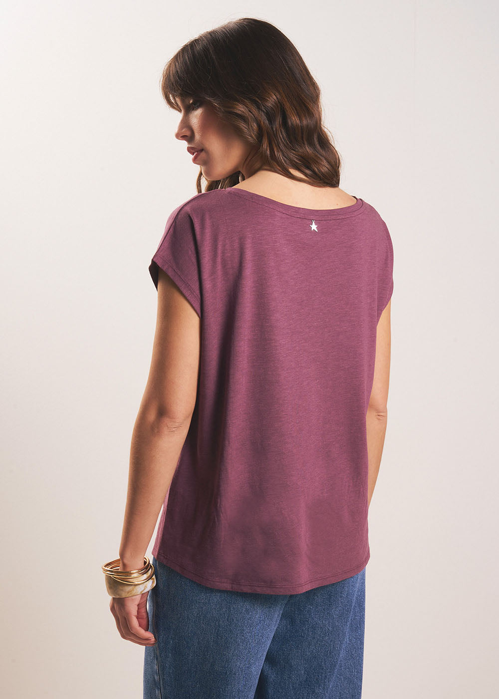 TAMIA T-shirt col bateau - 3 - Sud Express - Sud Express