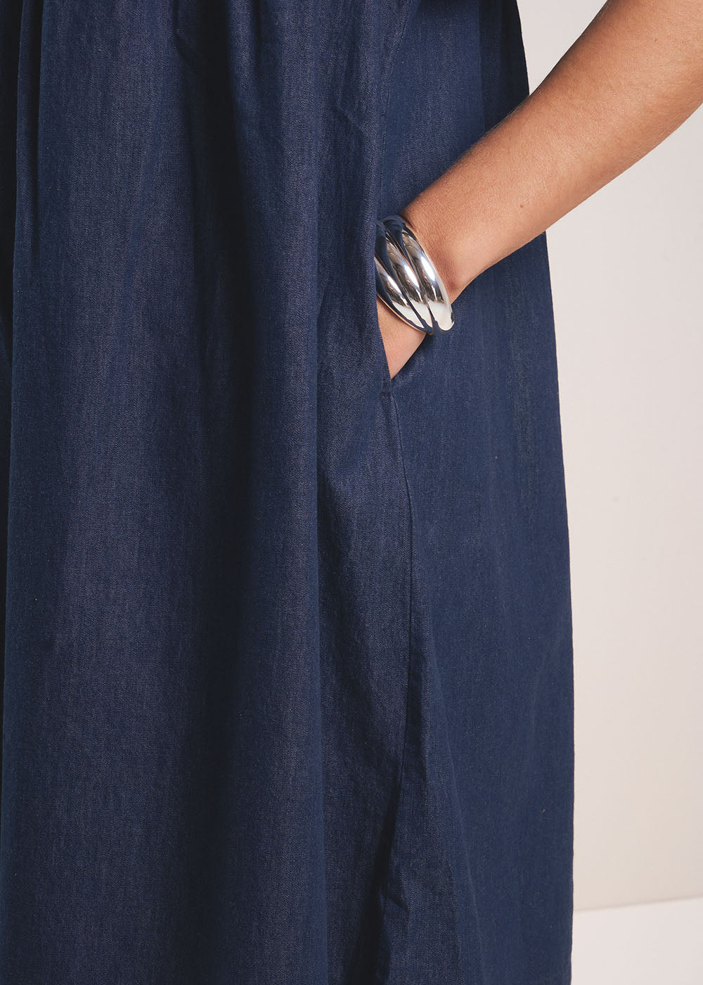 Robe courte en denim - Sud Express - 6 - Sud Express