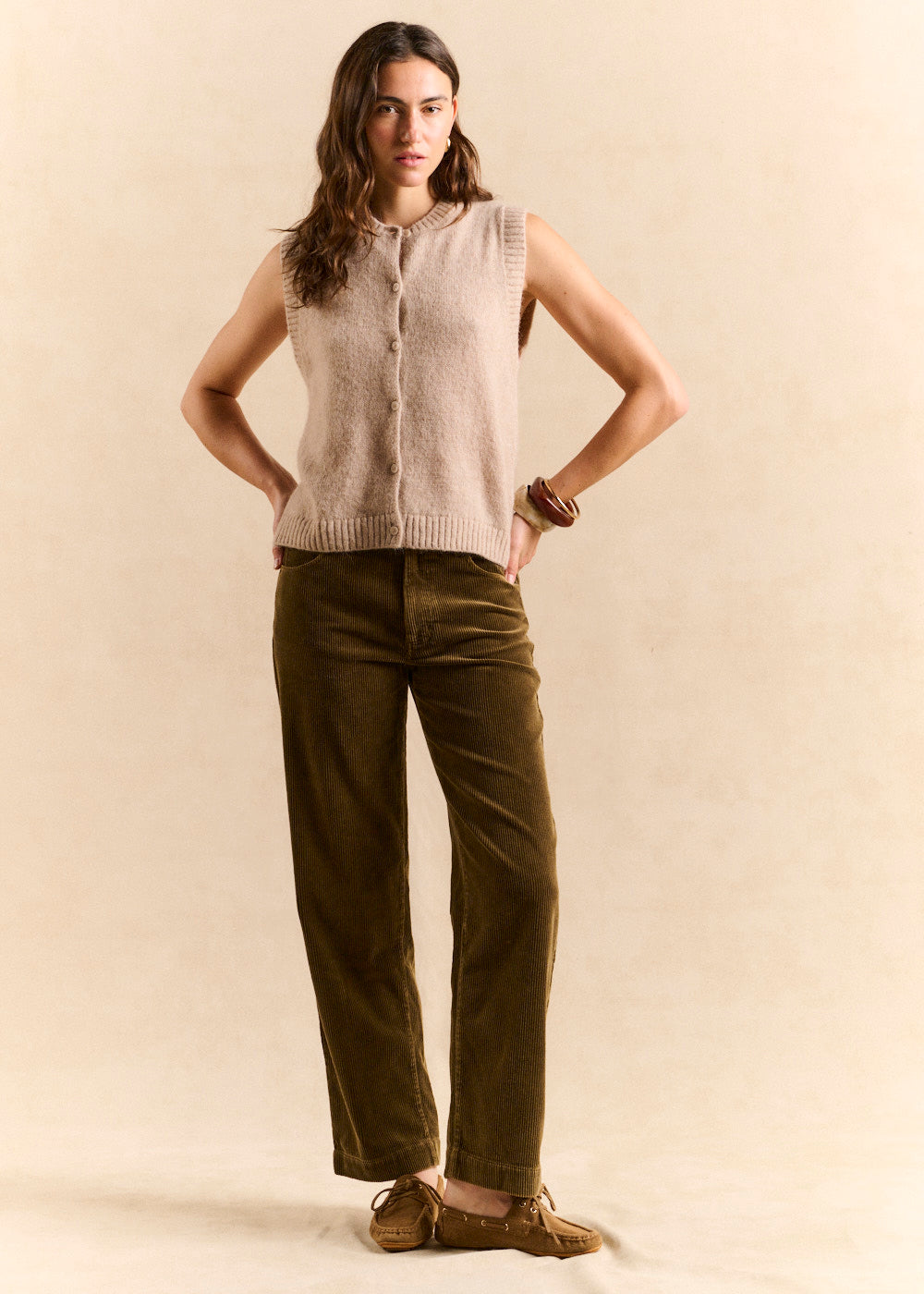 Alpaca Sleeveless Vest - Sud Express - 4 - Sud Express