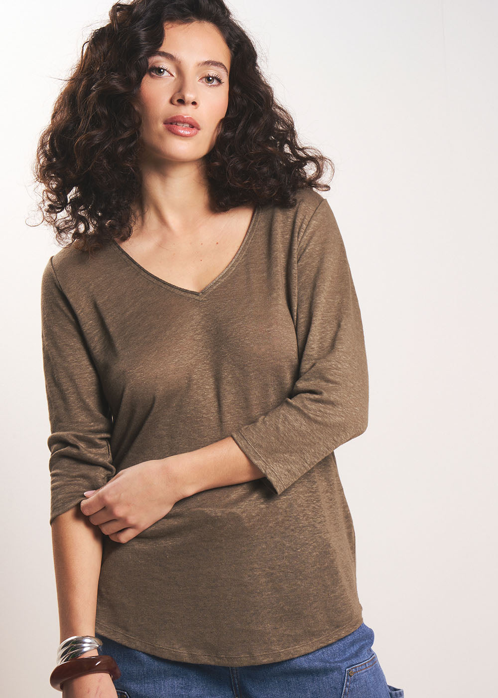 Tee-shirt en lin - Sud Express - 5 - Sud Express