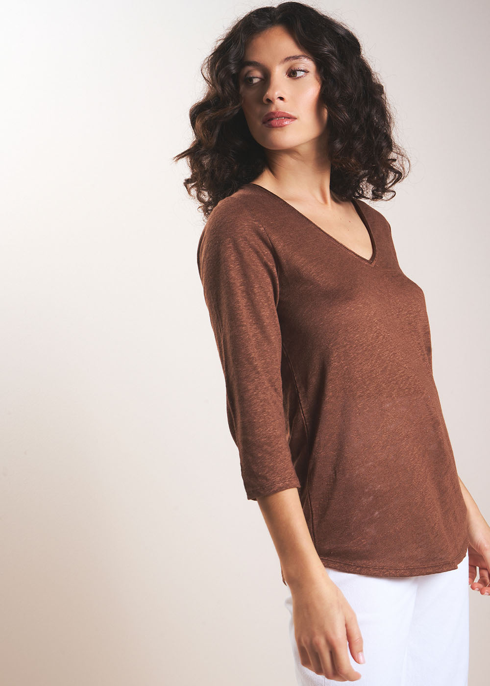 Tee-shirt en lin - Sud Express - 5 - Sud Express