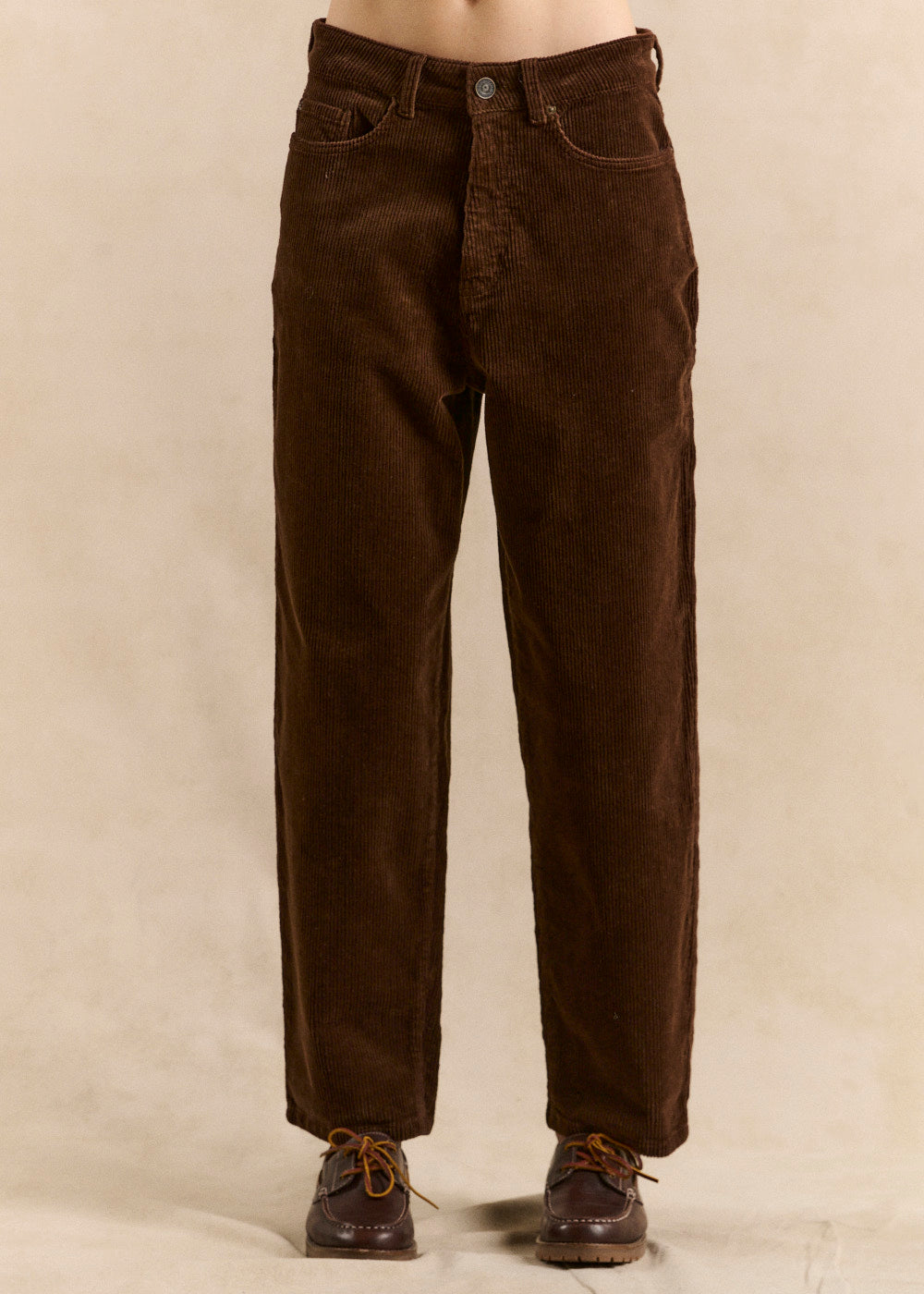 Pantalon velours coupe ballon - Sud Express - 5 - Sud Express