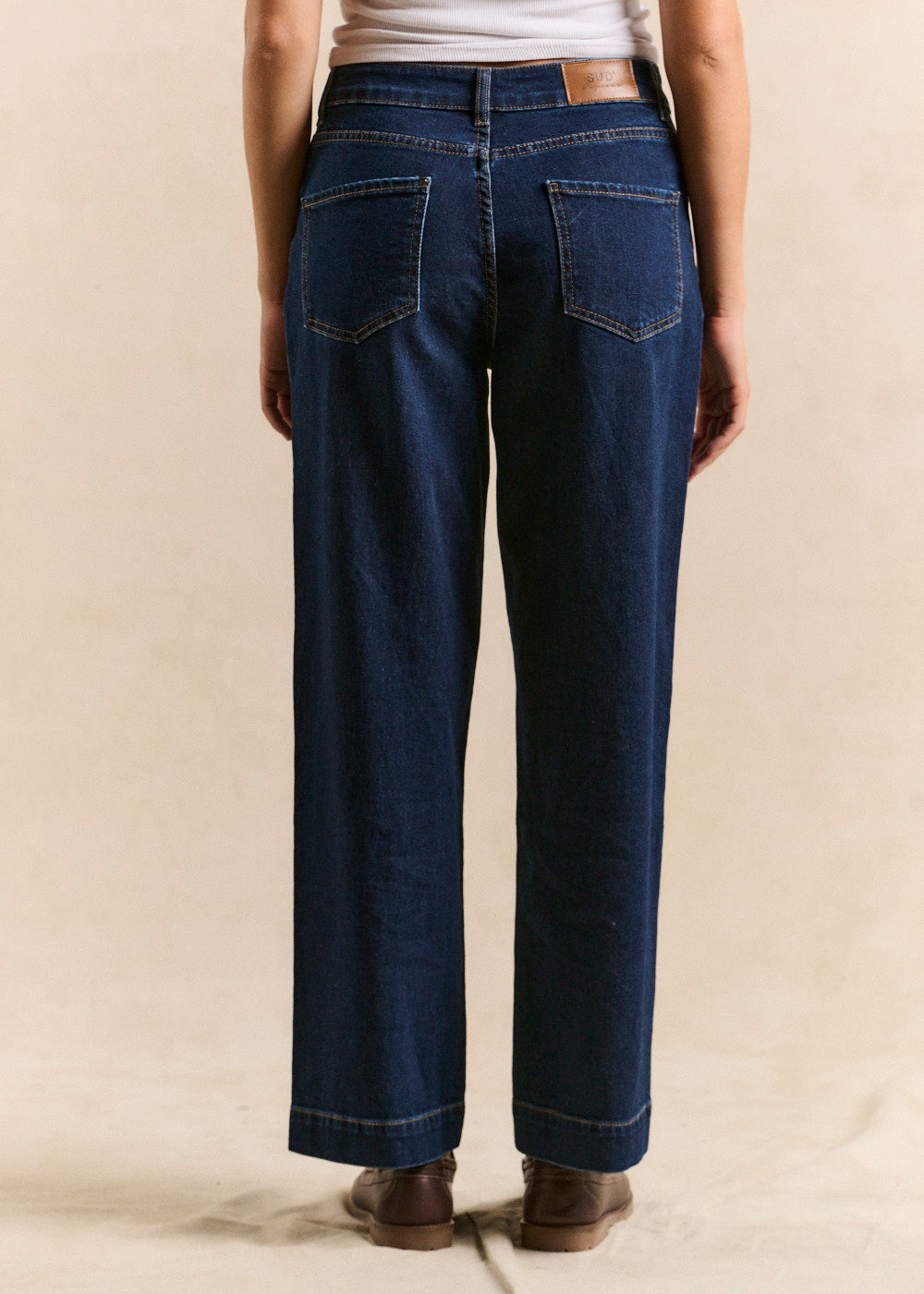 Jean boyfriend taille basse - Sud Express - 3 - Sud Express