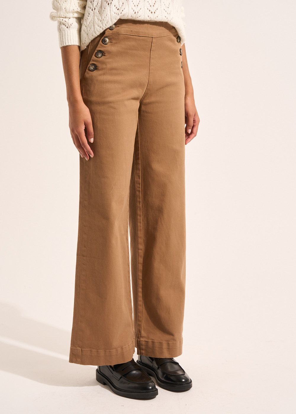 Pantalon droit à pont - Sud Express - 6 - Sud Express