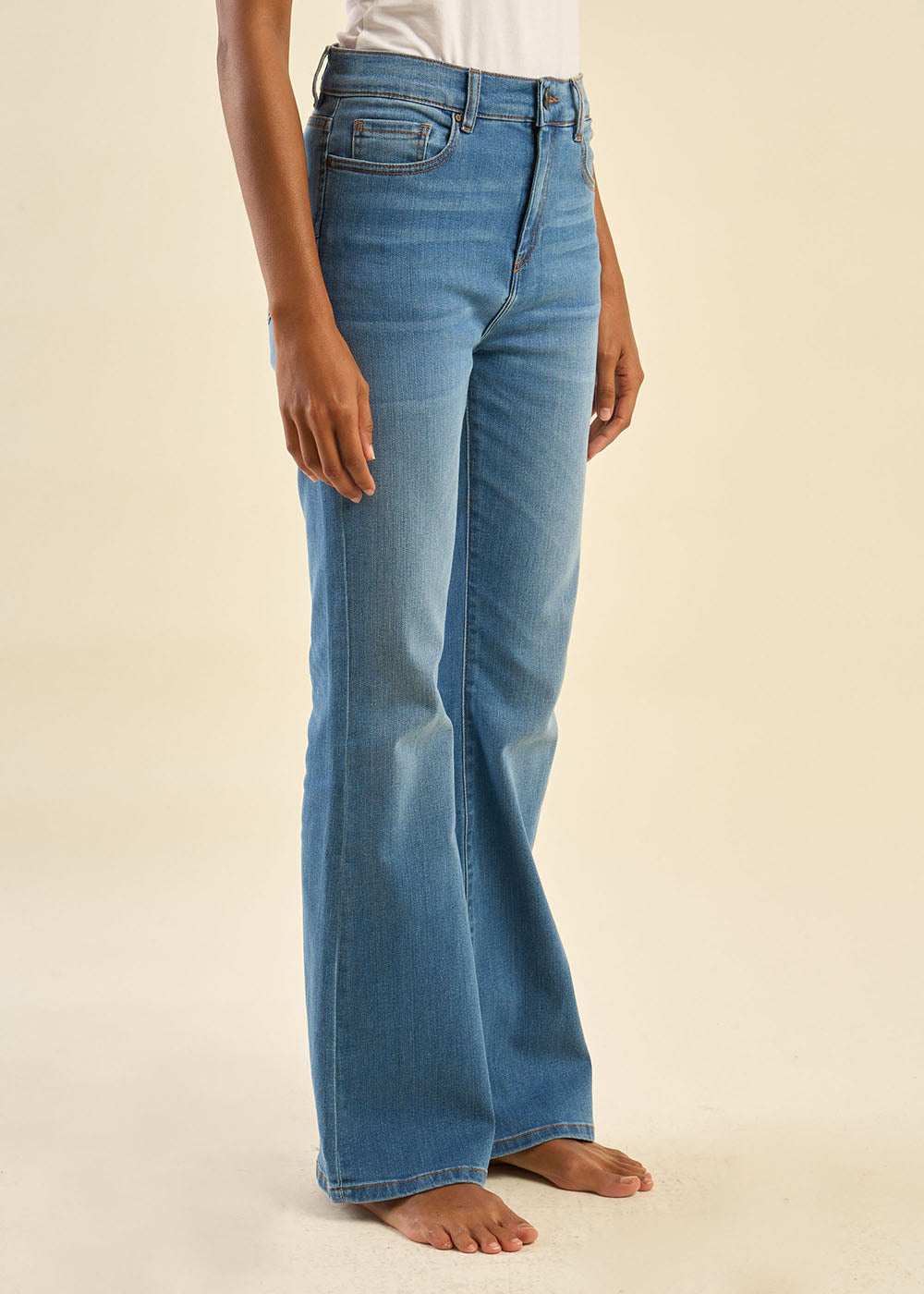 Jean forme boot cut - Sud Express - 5 - Sud Express