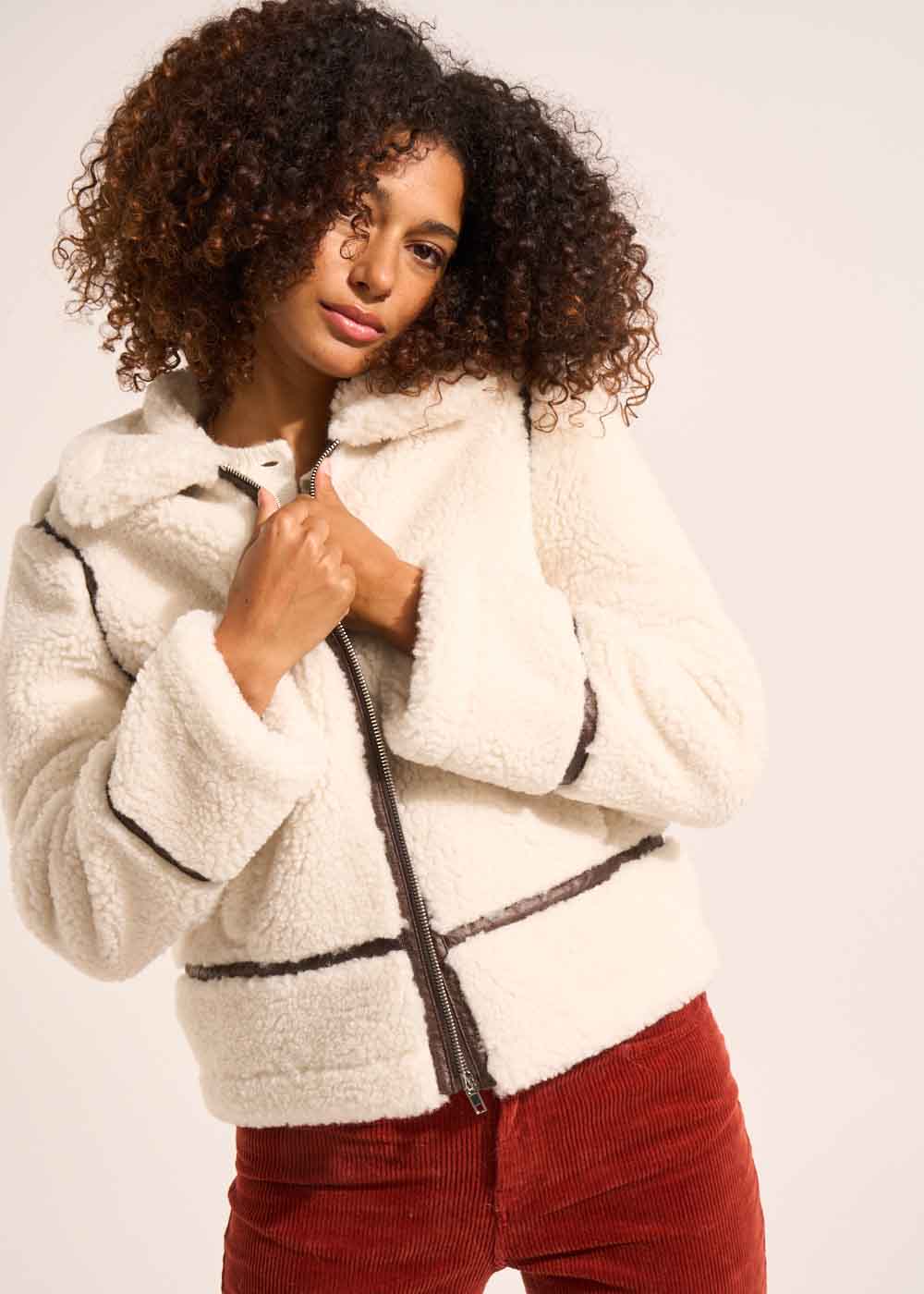 Blouson en fausse fourrure - Sud Express - 1 - Sud Express