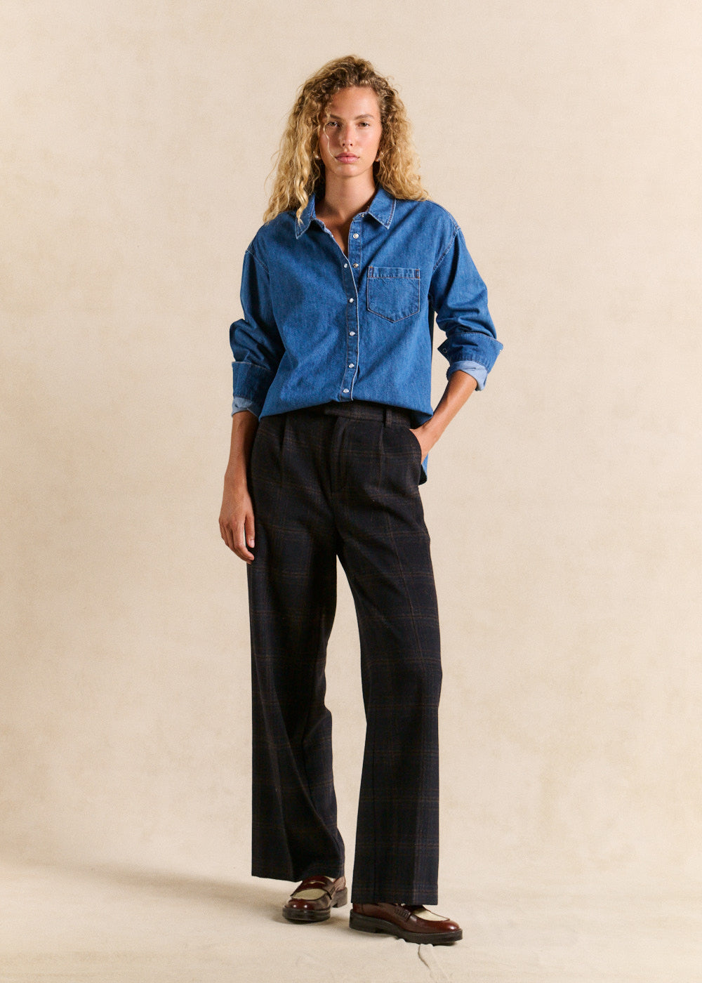 Chemise demin ample - Sud Express - 5 - Sud Express
