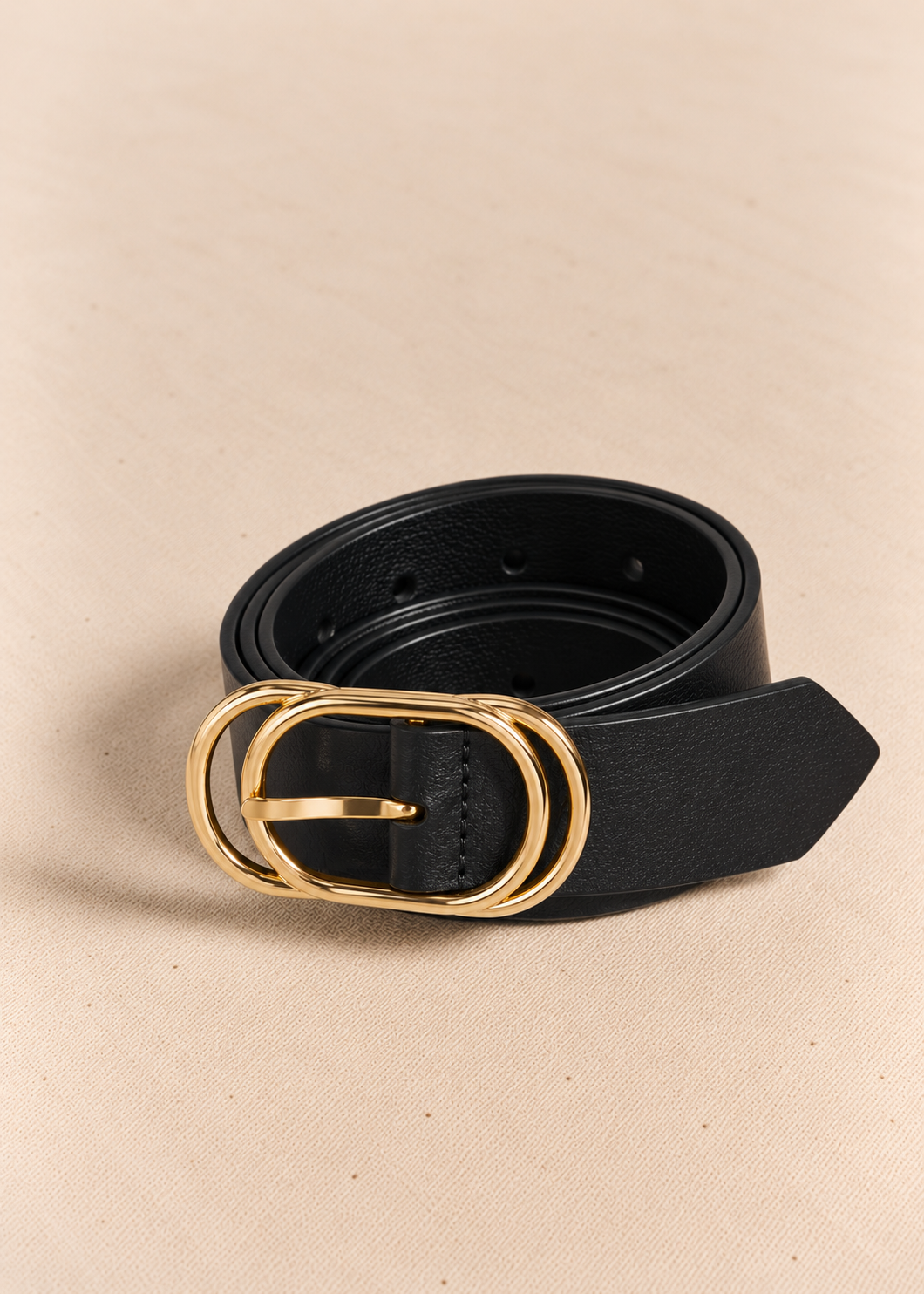 CARIONI Double oval buckle belt - 1 - Sud Express - Sud Express
