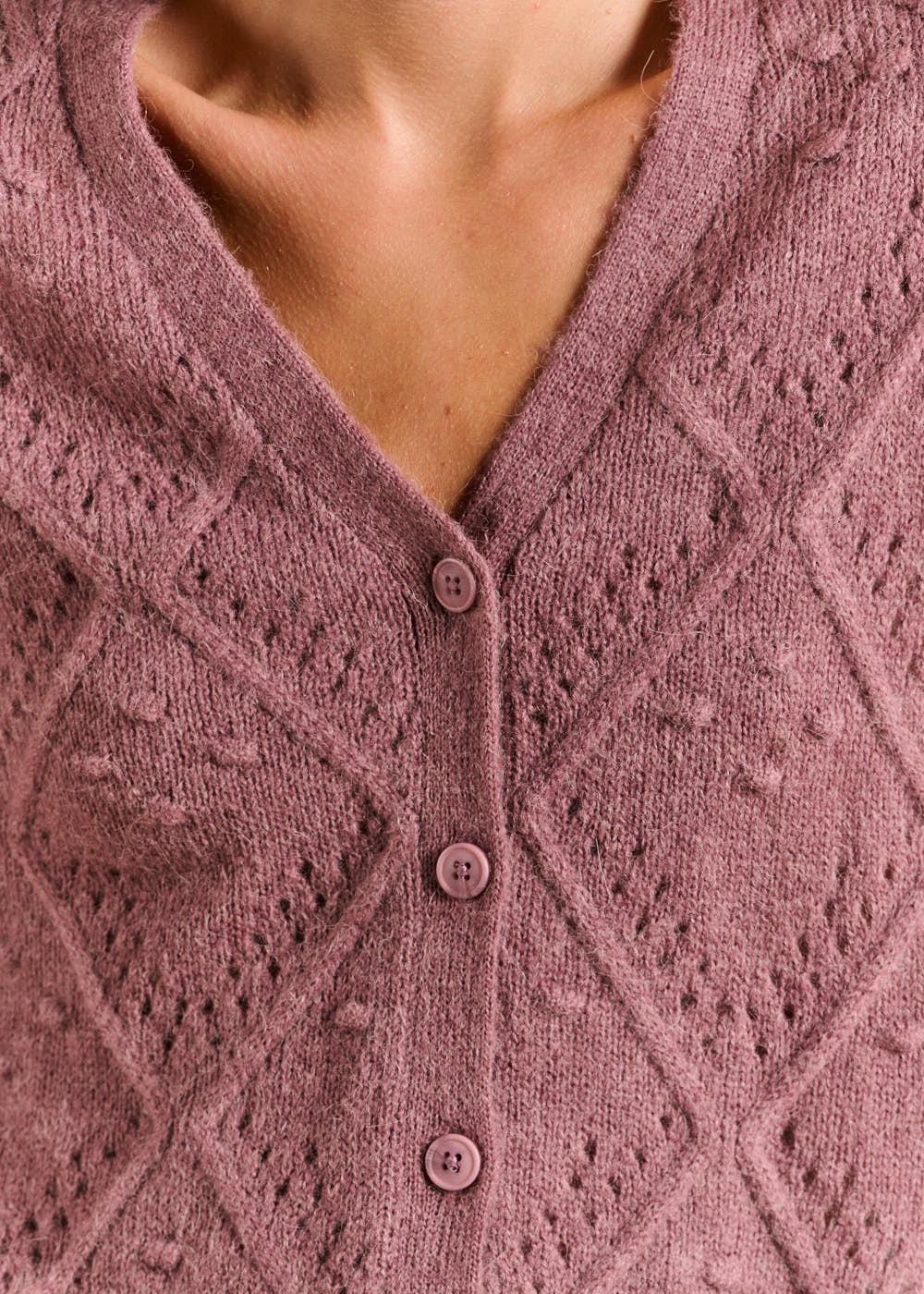 Gilet motif losange - Sud Express - 2 - Sud Express