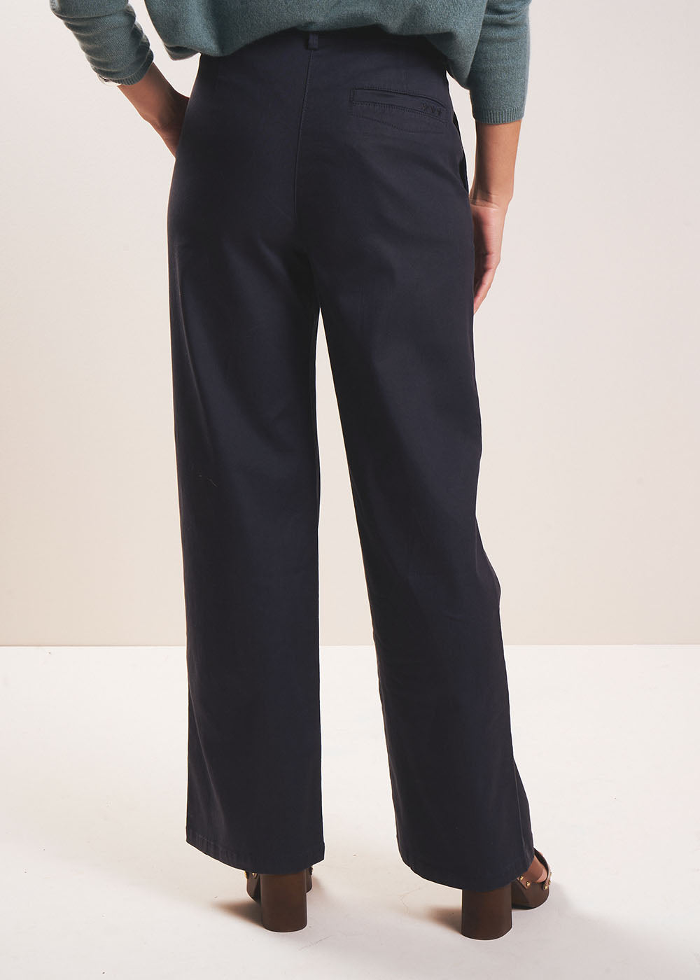 Pantalon droit taille haute - Sud Express - 3 - Sud Express