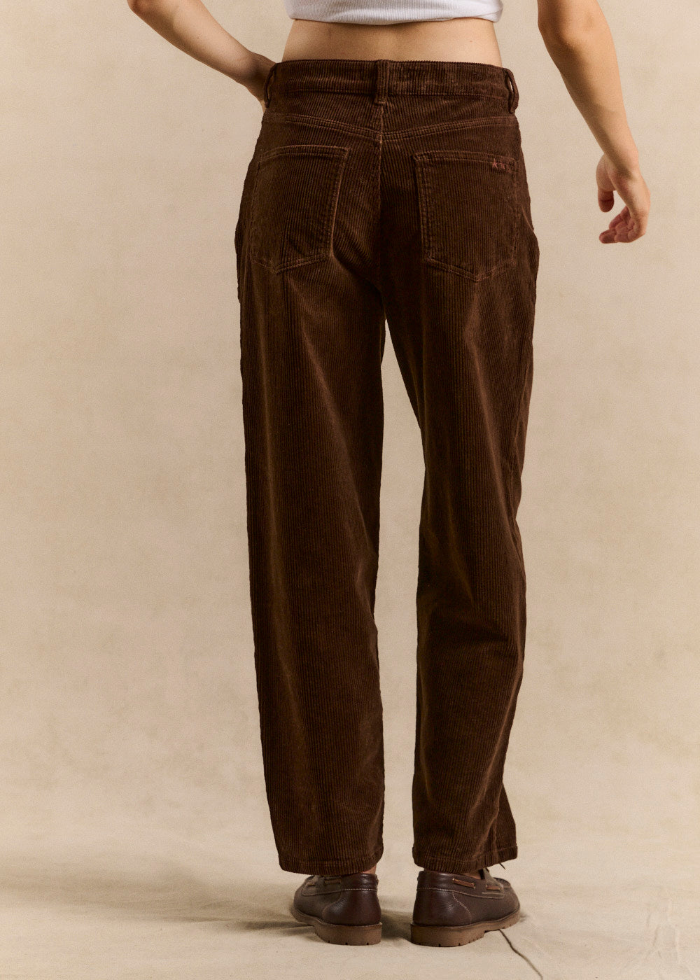 BILLYNI Pantalon velours coupe ballon - 3 - Sud Express - Sud Express