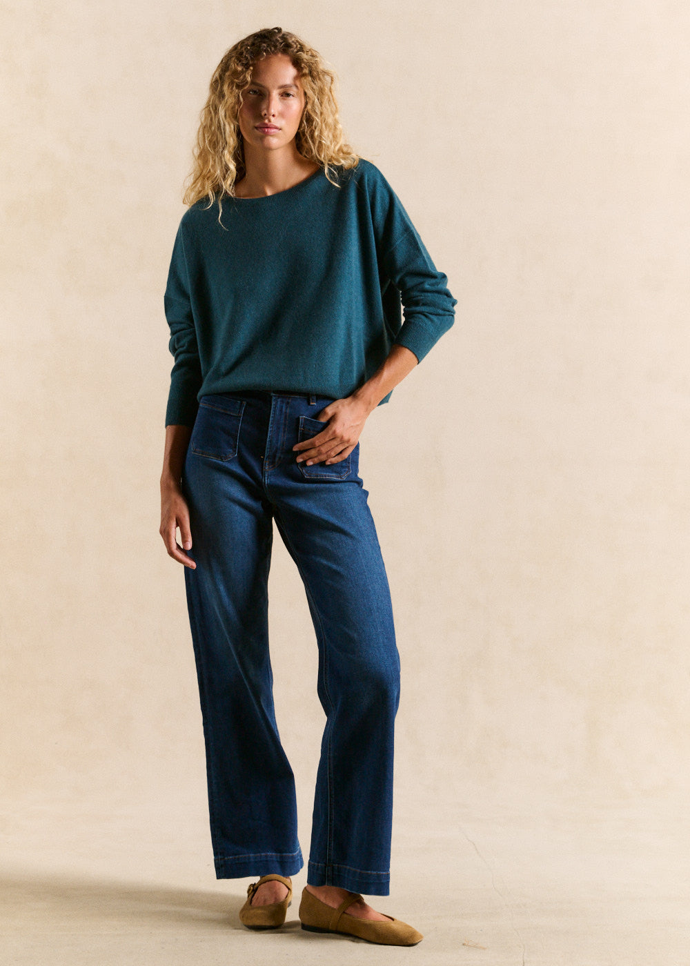 Pull en cachemire 100 % - Sud Express - 4 - Sud Express