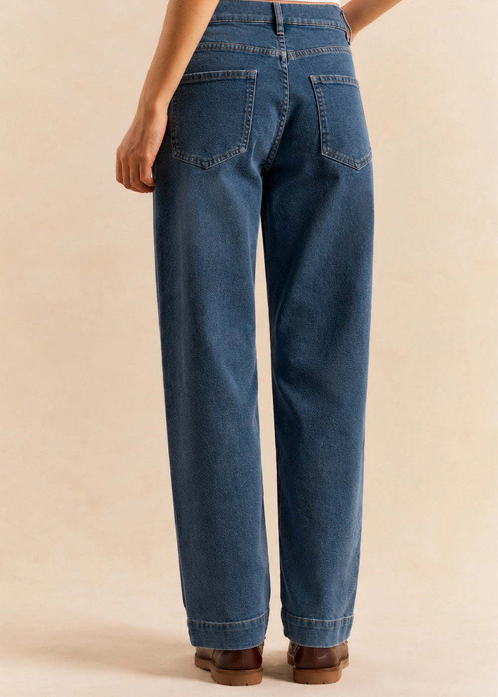 BLOOM Jean boyfriend à jambe large - 4 - Sud Express - Sud Express