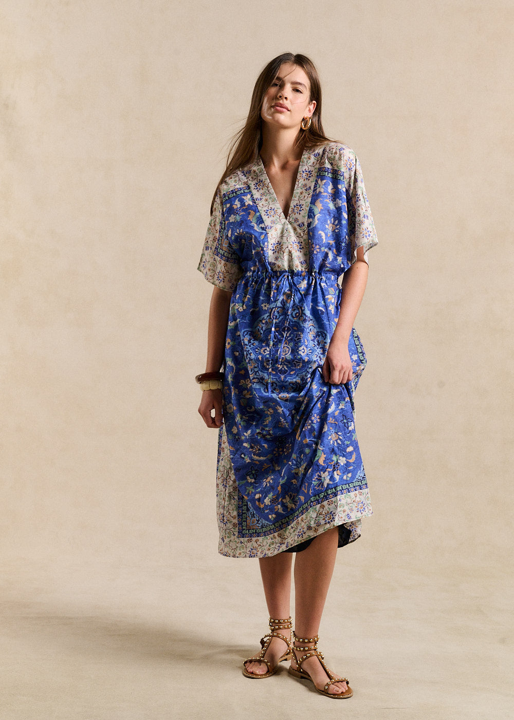 RALBANE Robe longue imprimée - 1 - Sud Express - Sud Express