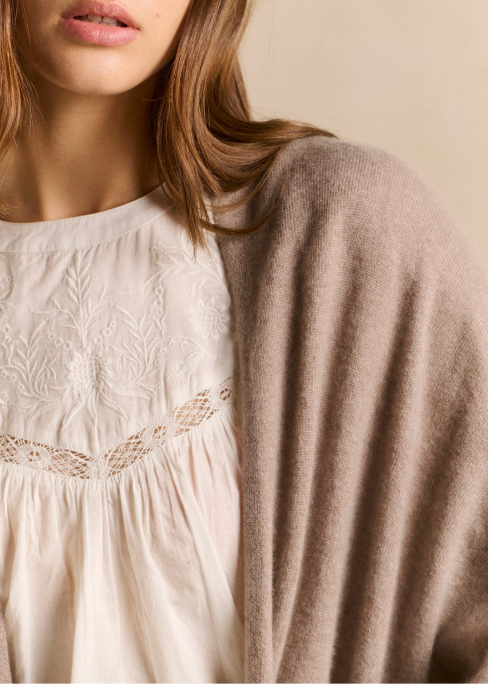 Cardigan oversize en cachemire - Sud Express - 2 - Sud Express