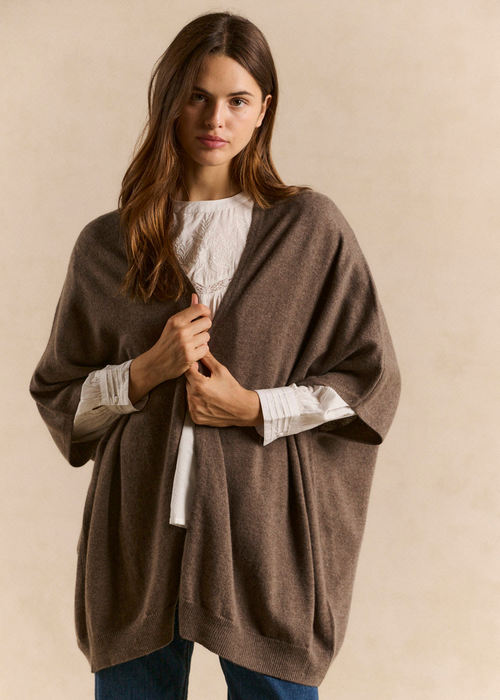 Cardigan oversize en cachemire - Sud Express - 1 - Sud Express