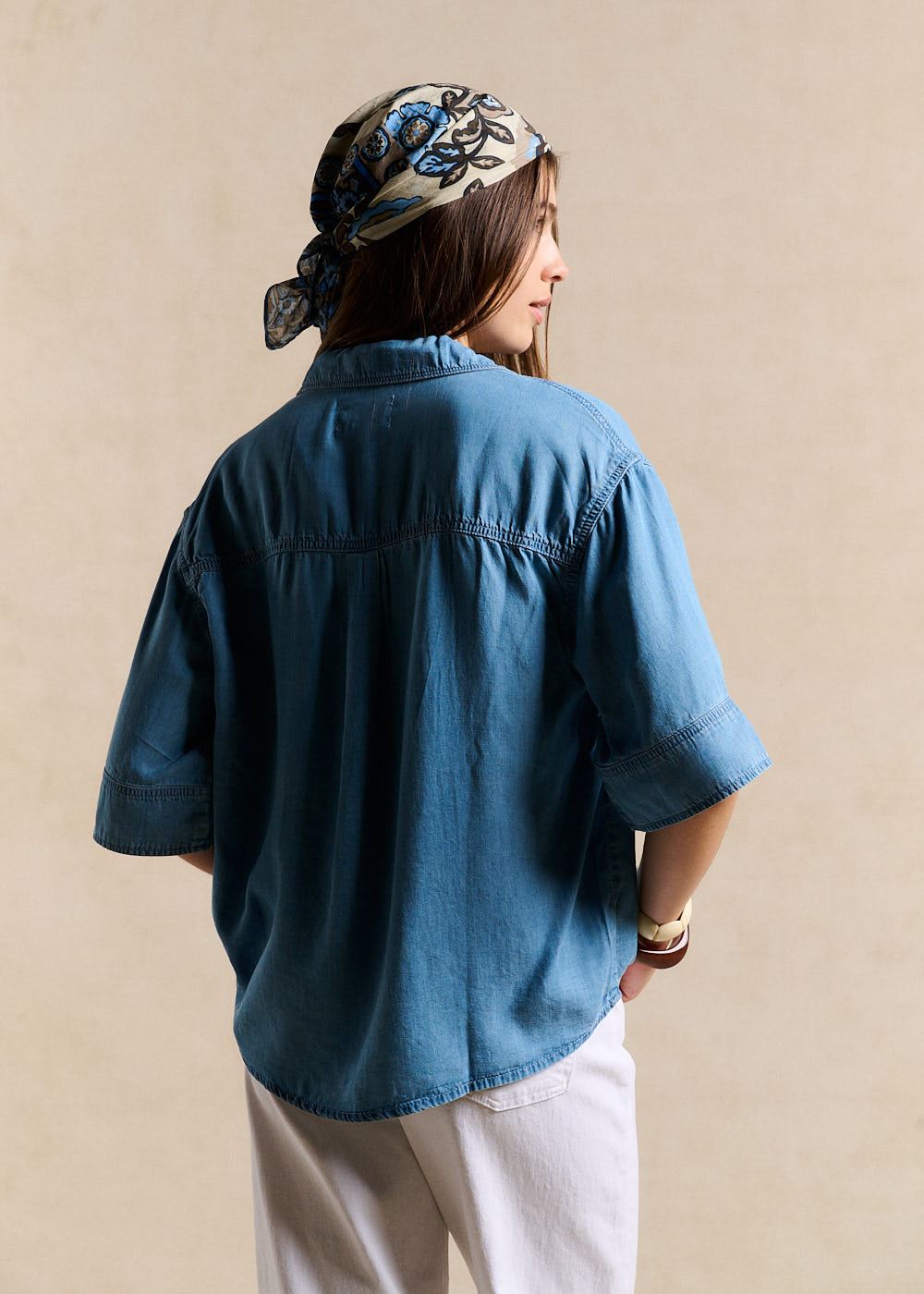 Chemise denim fluide - Sud Express - 3 - Sud Express