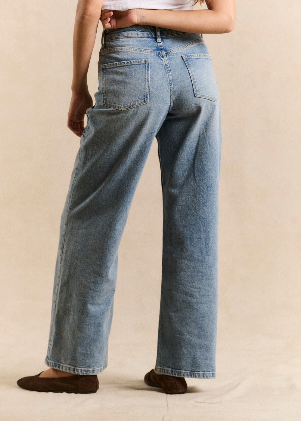 CHLOE  Jean wideleg brodé - 4 - Sud Express - Sud Express