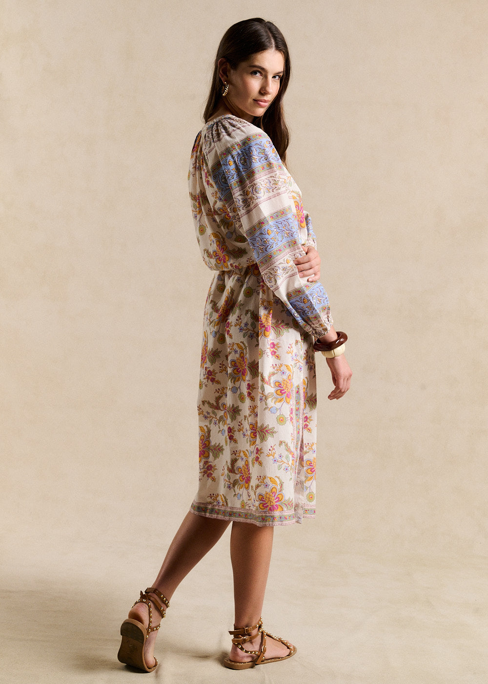 RALOMEE Robe midi imprimée - 3 - Sud Express - Sud Express
