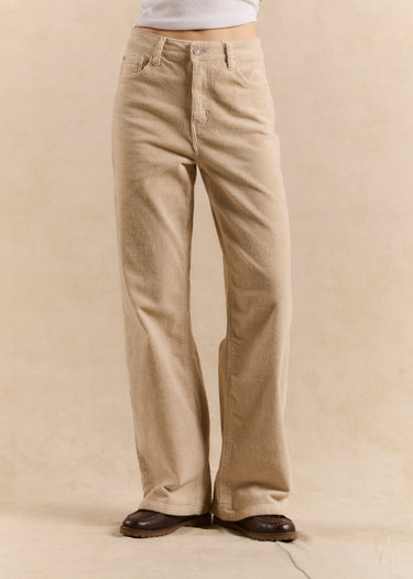 JOURS ÉTOILÉS CHLOEVELPantalon wideleg en velours