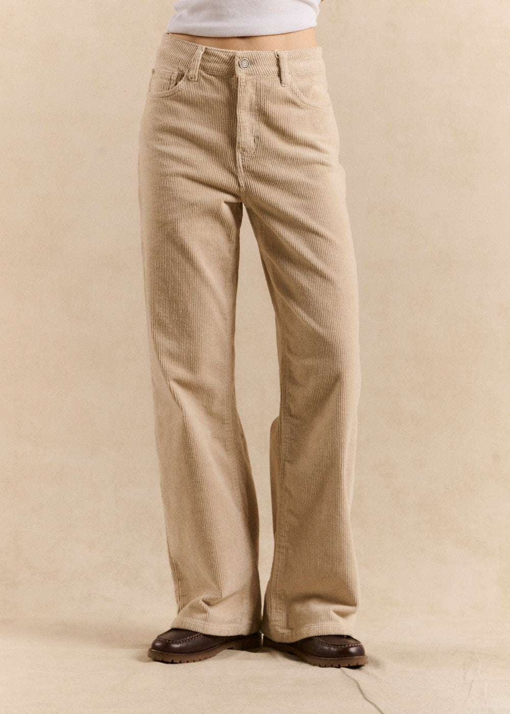 Pantalon wideleg en velours - Sud Express - 1 - Sud Express