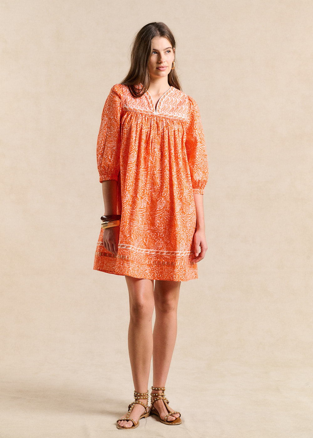ROZELY Robe courte imprimé floral - 2 - Sud Express - Sud Express