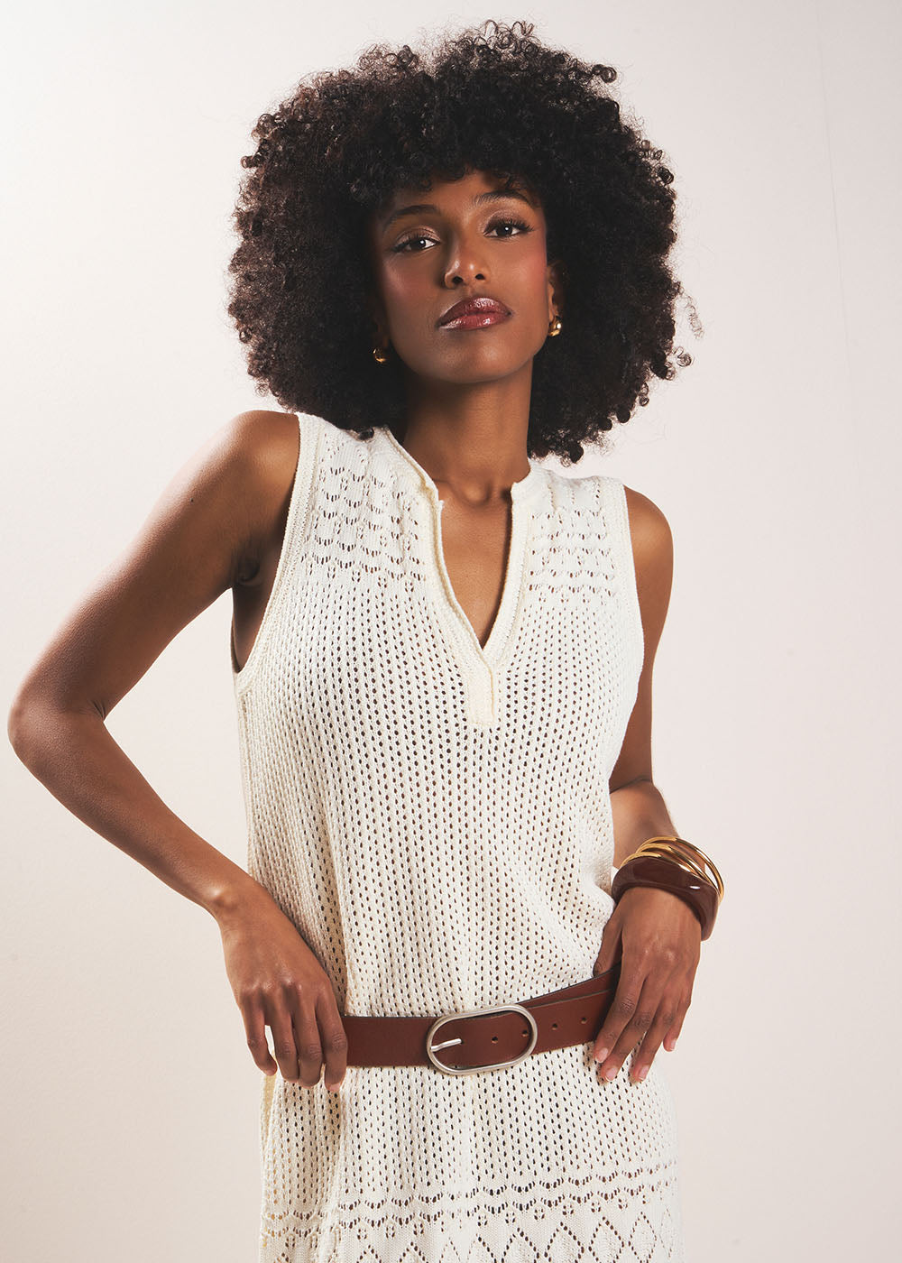 Robe en maille - Sud Express - 5 - Sud Express