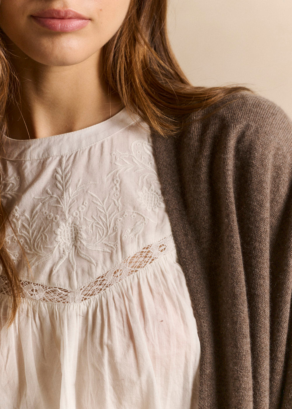 Cardigan oversize en cachemire - Sud Express - 2 - Sud Express