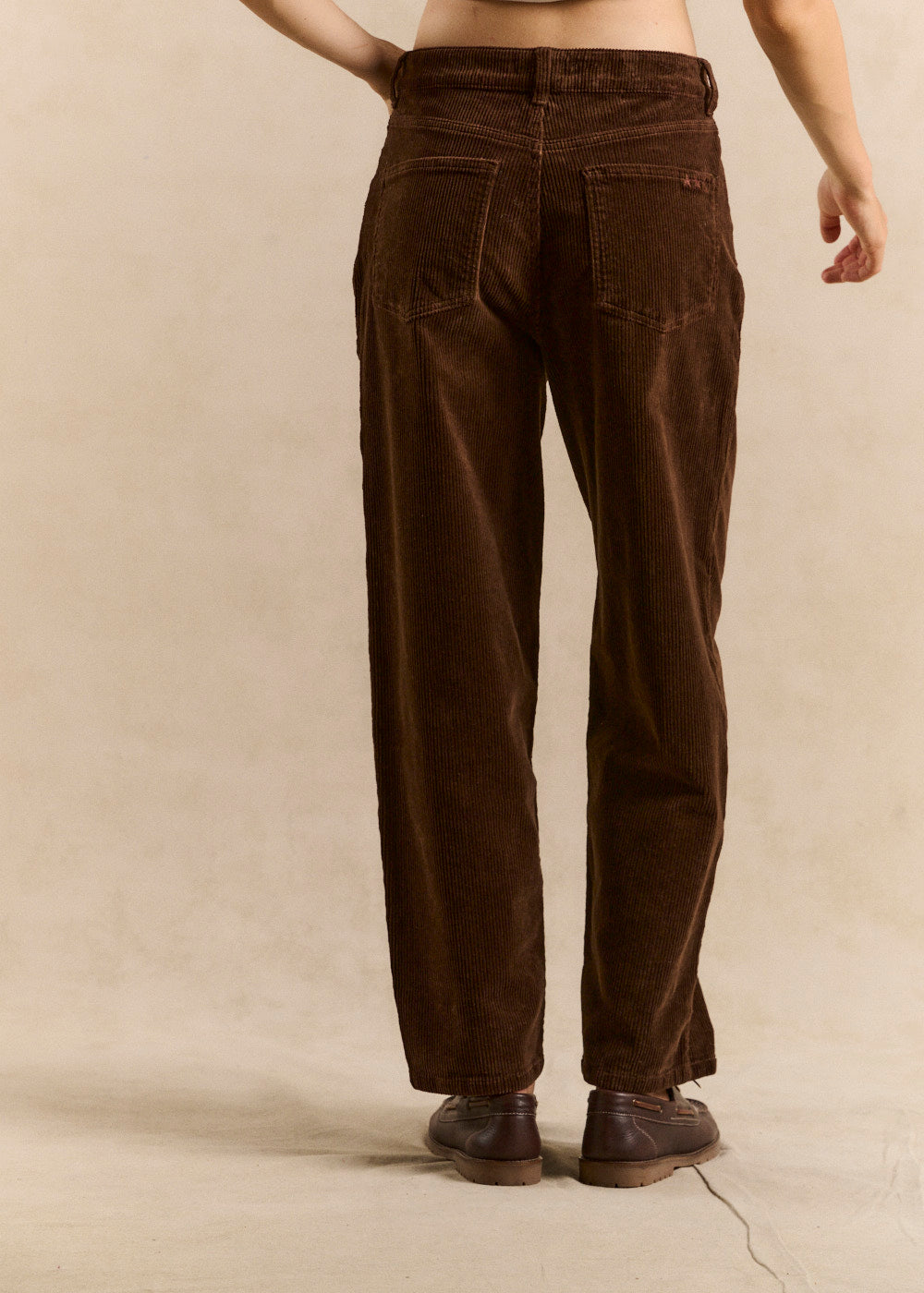 BILLYNI Pantalon velours coupe ballon - 3 - Sud Express - Sud Express