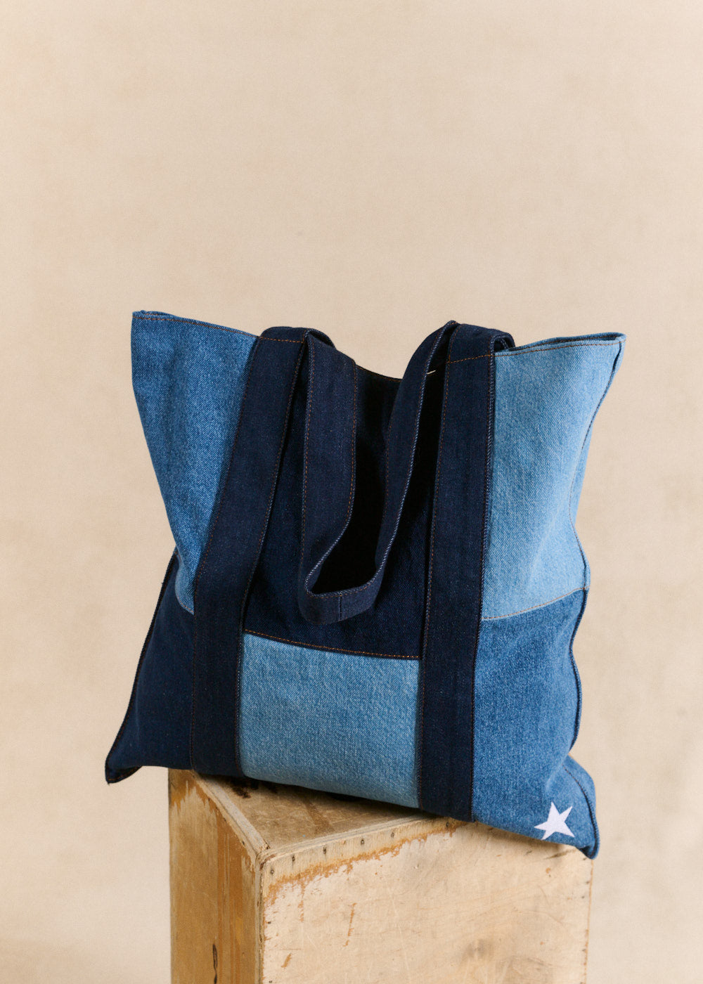 TOTEBAG Totebag en denim - 3 - Sud Express - Sud Express