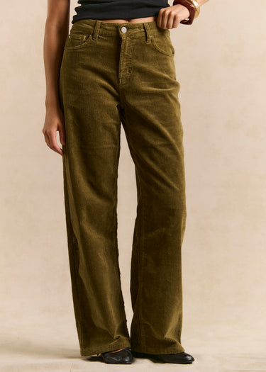 JOURS ÉTOILÉS CHLOEVELPantalon wideleg en velours