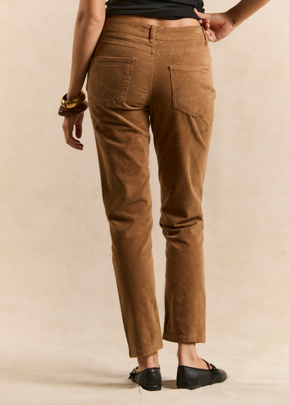 PAVLINI Pantalon slim en velours - 3 - Sud Express - Sud Express