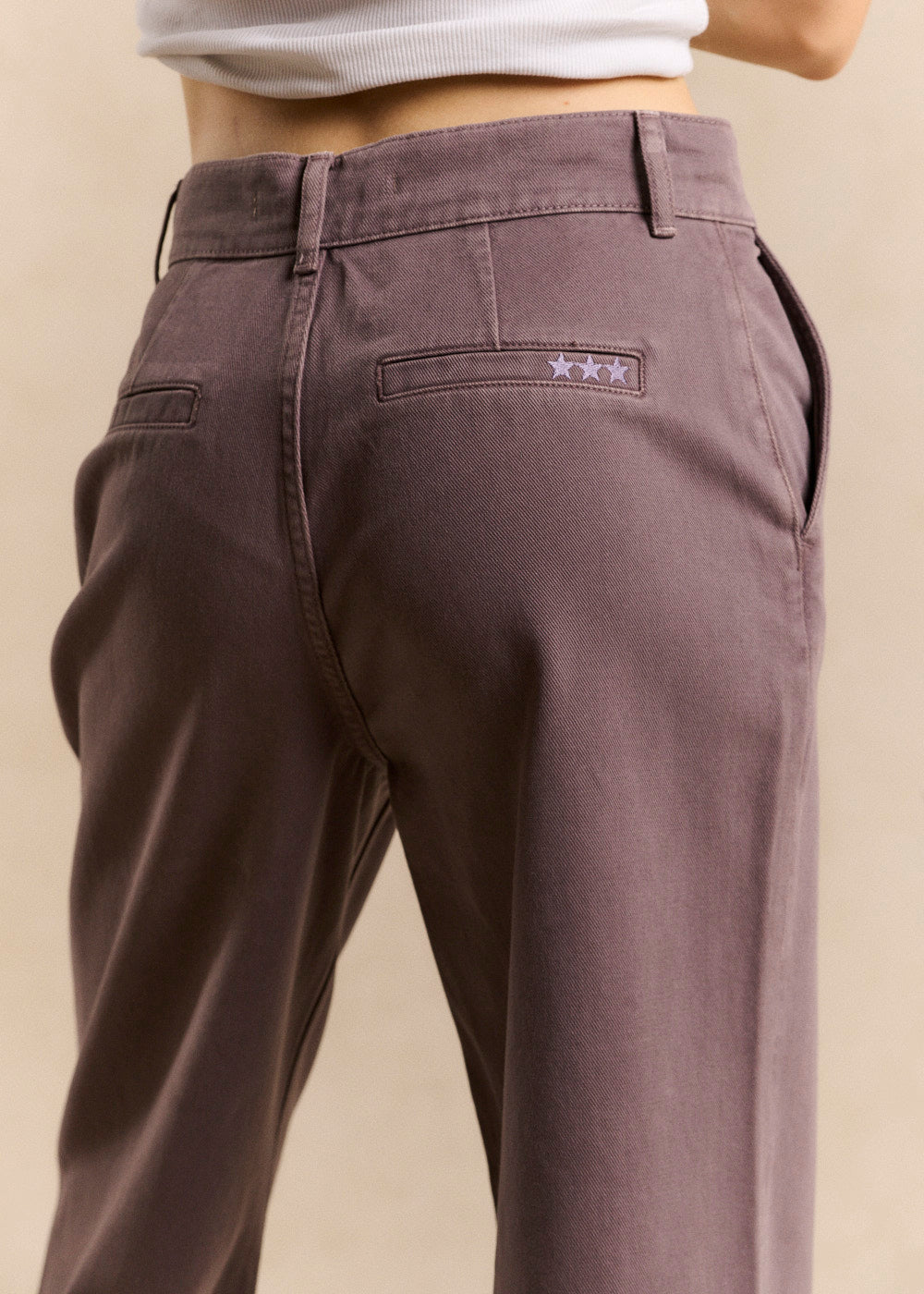 Pantalon droit en coton - Sud Express - 4 - Sud Express