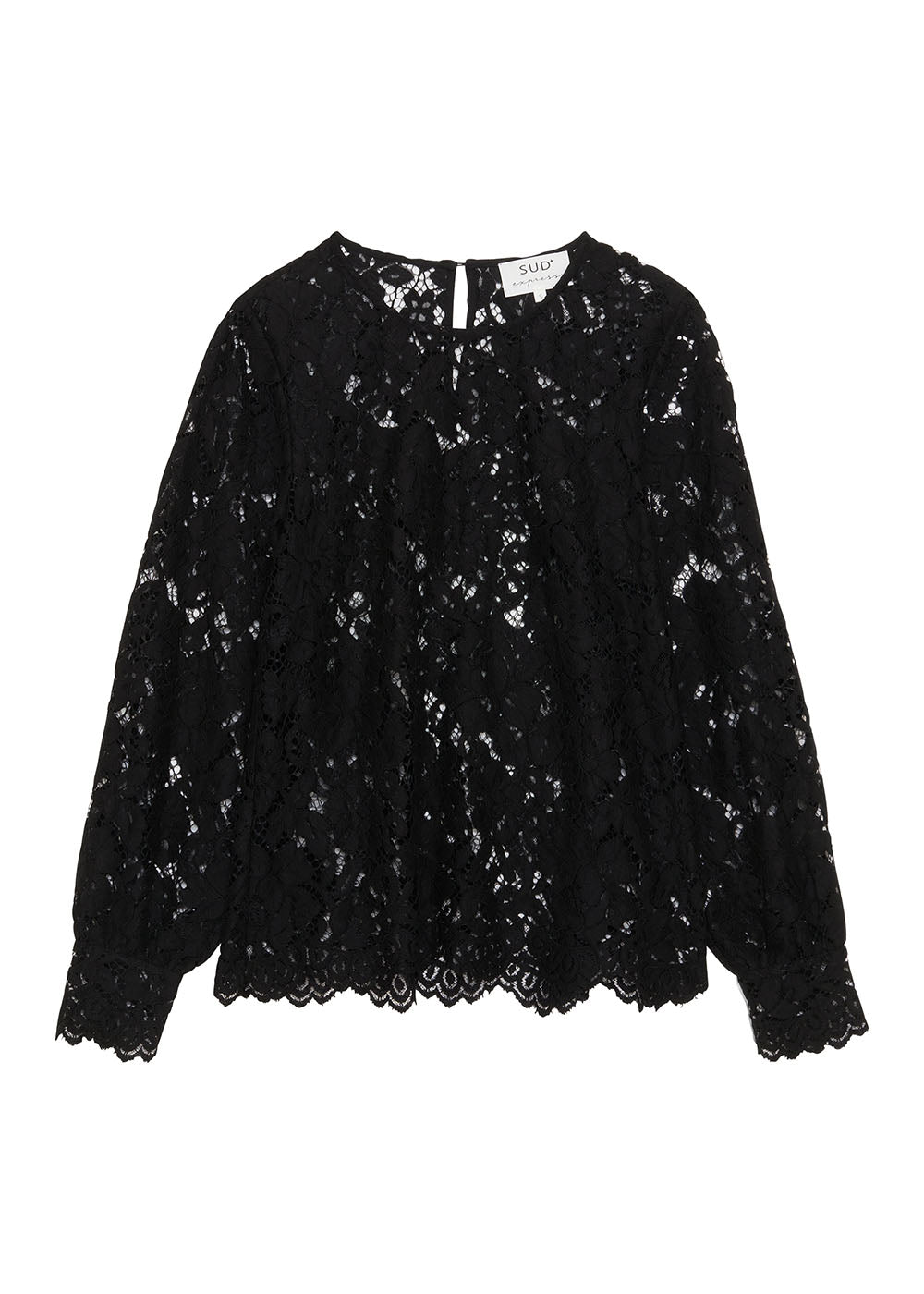 Blouse en dentelle florale - Sud Express - 7 - Sud Express